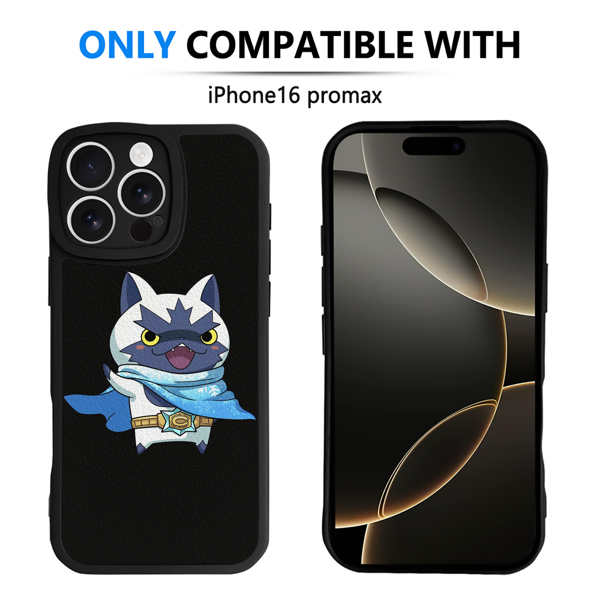 （画像用） 妖怪ウォッチ Yo-kai Watch 【iPhone 16シリーズ対応】シリコンスマホケース（レザー調） 材質：シリコン